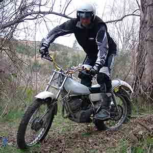 Amberley Classic Trials Yamaha TY 175